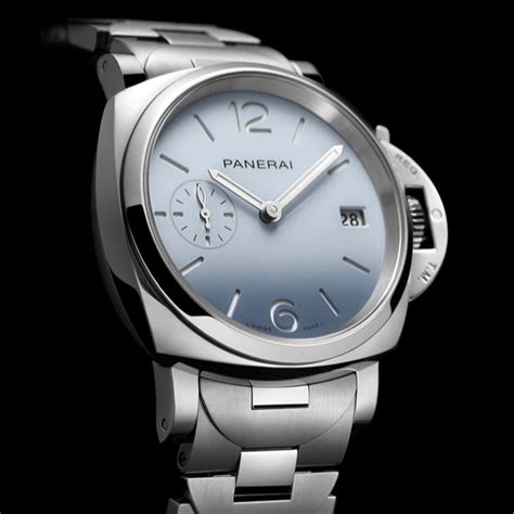 panerai brushed|Panerai luminor due colors.